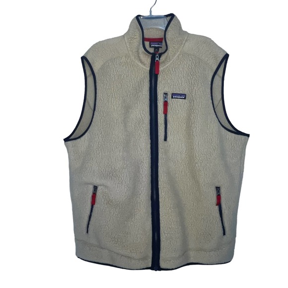 Patagonia Other - Patagonia Men’s Retro Pile Fleece Vest El Cap Khaki 22821 Size XXL Big Tall